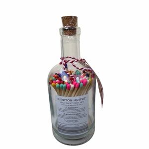 Kirkton House Matches in Glass Bottle